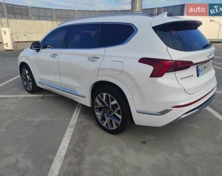Білий Хендай Санта Фе, об'ємом двигуна 2.15 л та пробігом 61 тис. км за 35900 $, фото 6 на Automoto.ua