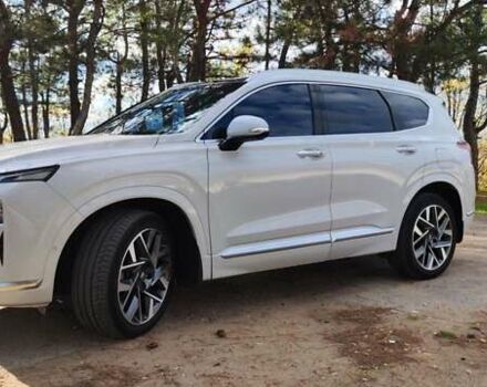 Белый Хендай Санта Фе, объемом двигателя 2.15 л и пробегом 55 тыс. км за 44999 $, фото 6 на Automoto.ua