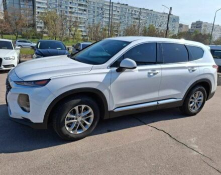 Белый Хендай Санта Фе, объемом двигателя 2.4 л и пробегом 21 тыс. км за 25900 $, фото 1 на Automoto.ua