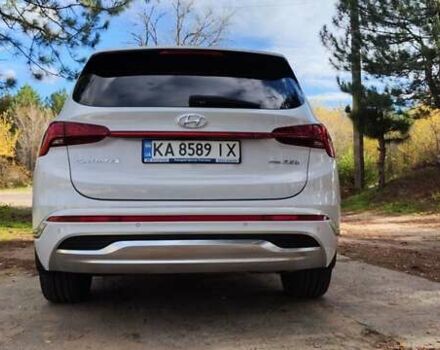 Белый Хендай Санта Фе, объемом двигателя 2.15 л и пробегом 55 тыс. км за 44999 $, фото 2 на Automoto.ua