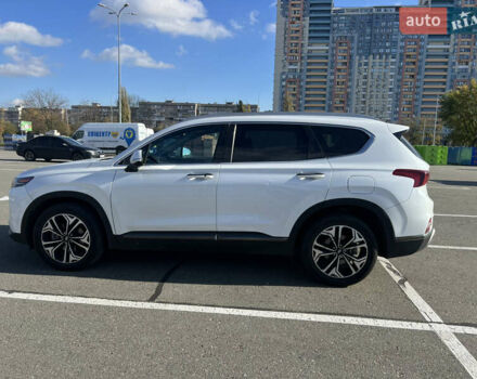 Белый Хендай Санта Фе, объемом двигателя 2 л и пробегом 62 тыс. км за 25000 $, фото 4 на Automoto.ua