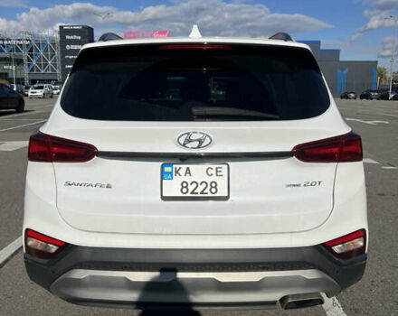 Белый Хендай Санта Фе, объемом двигателя 2 л и пробегом 62 тыс. км за 25000 $, фото 3 на Automoto.ua