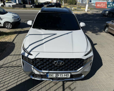 Білий Хендай Санта Фе, об'ємом двигуна 2.15 л та пробігом 100 тис. км за 33999 $, фото 1 на Automoto.ua