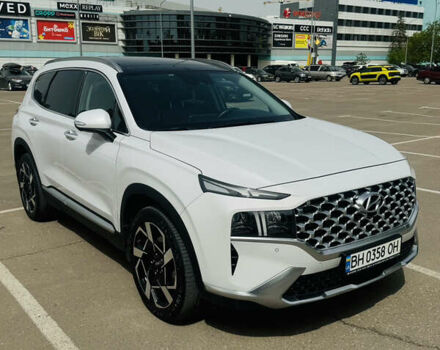 Білий Хендай Санта Фе, об'ємом двигуна 2.15 л та пробігом 57 тис. км за 41000 $, фото 5 на Automoto.ua