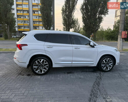 Белый Хендай Санта Фе, объемом двигателя 2.15 л и пробегом 63 тыс. км за 43000 $, фото 9 на Automoto.ua