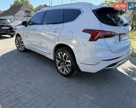 Білий Хендай Санта Фе, об'ємом двигуна 2.15 л та пробігом 100 тис. км за 33999 $, фото 4 на Automoto.ua