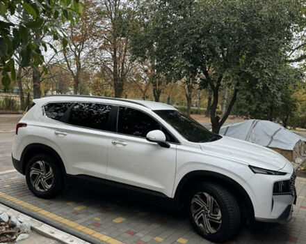 Білий Хендай Санта Фе, об'ємом двигуна 2.15 л та пробігом 147 тис. км за 29800 $, фото 84 на Automoto.ua