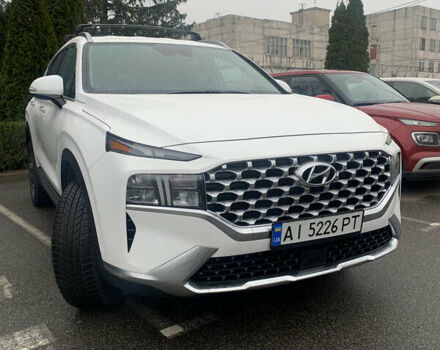 Белый Хендай Санта Фе, объемом двигателя 1.6 л и пробегом 63 тыс. км за 31900 $, фото 2 на Automoto.ua