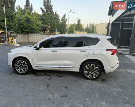 Белый Хендай Санта Фе, объемом двигателя 2.15 л и пробегом 63 тыс. км за 43000 $, фото 3 на Automoto.ua