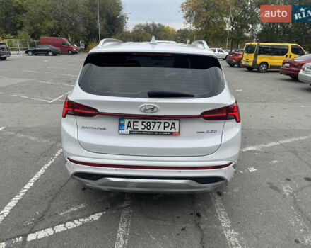 Белый Хендай Санта Фе, объемом двигателя 2.15 л и пробегом 75 тыс. км за 37500 $, фото 2 на Automoto.ua