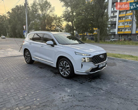 Белый Хендай Санта Фе, объемом двигателя 2.15 л и пробегом 63 тыс. км за 43000 $, фото 12 на Automoto.ua