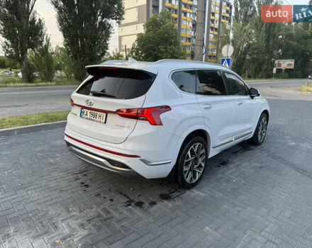 Белый Хендай Санта Фе, объемом двигателя 2.15 л и пробегом 63 тыс. км за 43000 $, фото 7 на Automoto.ua