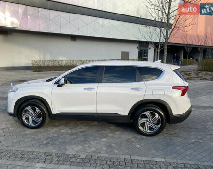 Белый Хендай Санта Фе, объемом двигателя 2.2 л и пробегом 123 тыс. км за 29700 $, фото 3 на Automoto.ua