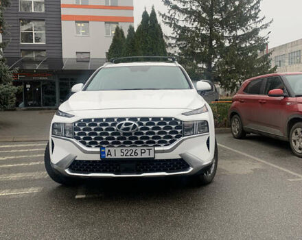 Белый Хендай Санта Фе, объемом двигателя 1.6 л и пробегом 63 тыс. км за 31900 $, фото 1 на Automoto.ua