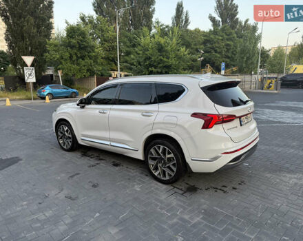 Белый Хендай Санта Фе, объемом двигателя 2.15 л и пробегом 63 тыс. км за 43000 $, фото 4 на Automoto.ua