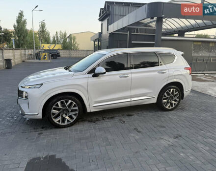 Белый Хендай Санта Фе, объемом двигателя 2.15 л и пробегом 63 тыс. км за 43000 $, фото 2 на Automoto.ua