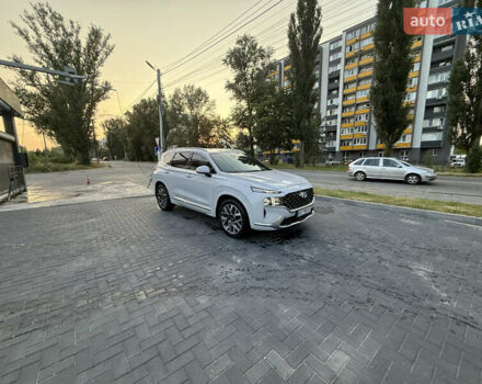 Белый Хендай Санта Фе, объемом двигателя 2.15 л и пробегом 63 тыс. км за 43000 $, фото 11 на Automoto.ua