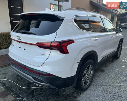 Белый Хендай Санта Фе, объемом двигателя 2.5 л и пробегом 75 тыс. км за 18500 $, фото 2 на Automoto.ua