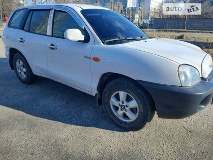 Хендай Санта Фе 2006 в Сумах на Automoto.ua Белый Хендай Санта Фе, объемом двигателя 2 л и пробегом 293 тыс. км за 5000 $, фото 1 на Automoto.ua