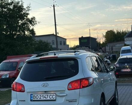Белый Хендай Санта Фе, объемом двигателя 2.19 л и пробегом 200 тыс. км за 8350 $, фото 1 на Automoto.ua