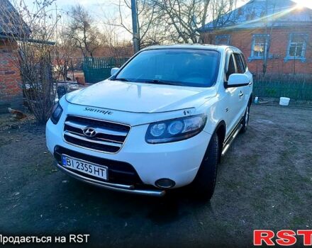 Білий Хендай Санта Фе, об'ємом двигуна 2.2 л та пробігом 200 тис. км за 8700 $, фото 1 на Automoto.ua