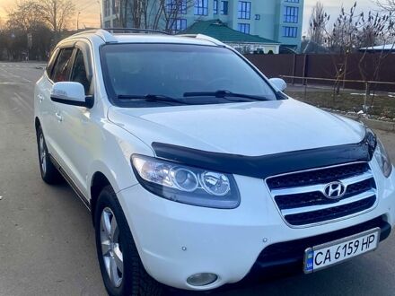Хендай Санта Фе 2008 у Черкасах на Automoto.ua Білий Хендай Санта Фе, об'ємом двигуна 2.7 л та пробігом 180 тис. км за 9650 $, фото 1 на Automoto.ua