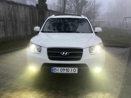 Белый Хендай Санта Фе, объемом двигателя 2.2 л и пробегом 290 тыс. км за 10700 $, фото 1 на Automoto.ua
