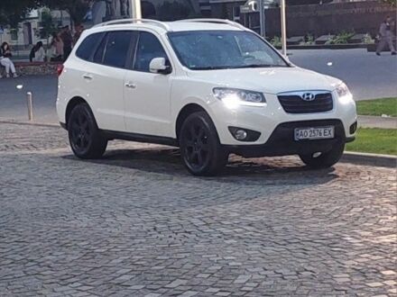 Білий Хендай Санта Фе, об'ємом двигуна 2.2 л та пробігом 201 тис. км за 13300 $, фото 1 на Automoto.ua