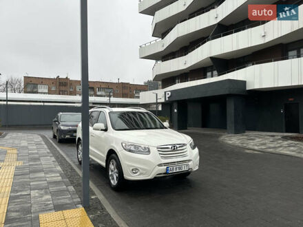 Білий Хендай Санта Фе, об'ємом двигуна 2.2 л та пробігом 194 тис. км за 13100 $, фото 1 на Automoto.ua