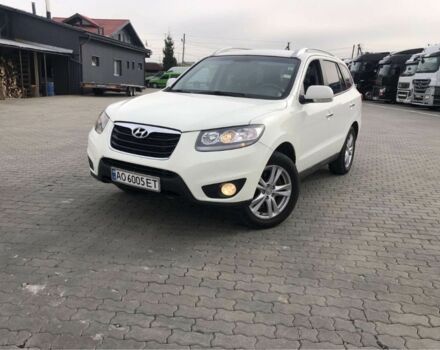 Хендай Санта Фе 2011 у Хусте на Automoto.ua Білий Хендай Санта Фе, об'ємом двигуна 2.2 л та пробігом 186 тис. км за 11900 $, фото 1 на Automoto.ua