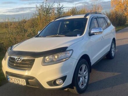 Белый Хендай Санта Фе, объемом двигателя 2.2 л и пробегом 230 тыс. км за 12500 $, фото 1 на Automoto.ua