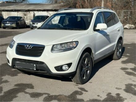 Белый Хендай Санта Фе, объемом двигателя 2.2 л и пробегом 169 тыс. км за 4999 $, фото 1 на Automoto.ua