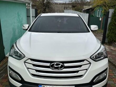 Белый Хендай Санта Фе, объемом двигателя 2 л и пробегом 255 тыс. км за 16000 $, фото 1 на Automoto.ua