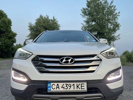 Белый Хендай Санта Фе, объемом двигателя 2.2 л и пробегом 190 тыс. км за 17500 $, фото 1 на Automoto.ua