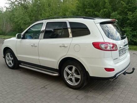 Белый Хендай Санта Фе, объемом двигателя 2.2 л и пробегом 168 тыс. км за 15200 $, фото 1 на Automoto.ua