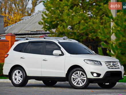 Білий Хендай Санта Фе, об'ємом двигуна 2.4 л та пробігом 127 тис. км за 12200 $, фото 1 на Automoto.ua