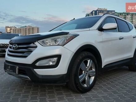 Белый Хендай Санта Фе, объемом двигателя 2.4 л и пробегом 228 тыс. км за 10900 $, фото 1 на Automoto.ua