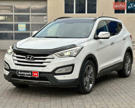 Білий Хендай Санта Фе, об'ємом двигуна 2 л та пробігом 209 тис. км за 14980 $, фото 1 на Automoto.ua