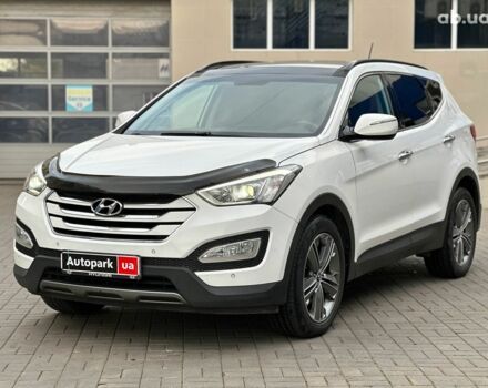 Білий Хендай Санта Фе, об'ємом двигуна 2 л та пробігом 209 тис. км за 14980 $, фото 1 на Automoto.ua