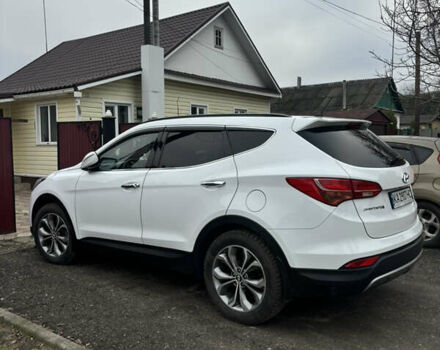 Білий Хендай Санта Фе, об'ємом двигуна 2.36 л та пробігом 193 тис. км за 16800 $, фото 1 на Automoto.ua