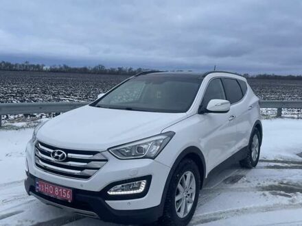 Белый Хендай Санта Фе, объемом двигателя 2.2 л и пробегом 186 тыс. км за 20500 $, фото 1 на Automoto.ua