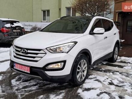 Білий Хендай Санта Фе, об'ємом двигуна 2 л та пробігом 183 тис. км за 17700 $, фото 1 на Automoto.ua