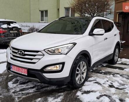 Белый Хендай Санта Фе, объемом двигателя 2 л и пробегом 183 тыс. км за 17700 $, фото 1 на Automoto.ua