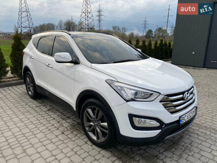 Білий Хендай Санта Фе, об'ємом двигуна 2 л та пробігом 170 тис. км за 15500 $, фото 1 на Automoto.ua