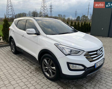 Білий Хендай Санта Фе, об'ємом двигуна 2 л та пробігом 170 тис. км за 15500 $, фото 1 на Automoto.ua