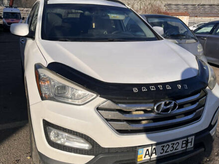 Білий Хендай Санта Фе, об'ємом двигуна 2 л та пробігом 156 тис. км за 13200 $, фото 1 на Automoto.ua