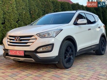 Белый Хендай Санта Фе, объемом двигателя 2.2 л и пробегом 162 тыс. км за 16500 $, фото 1 на Automoto.ua