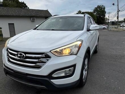 Белый Хендай Санта Фе, объемом двигателя 2 л и пробегом 90 тыс. км за 7500 $, фото 1 на Automoto.ua