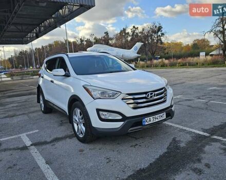 Белый Хендай Санта Фе, объемом двигателя 2 л и пробегом 270 тыс. км за 7000 $, фото 1 на Automoto.ua