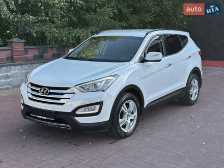 Білий Хендай Санта Фе, об'ємом двигуна 2.2 л та пробігом 203 тис. км за 17800 $, фото 1 на Automoto.ua